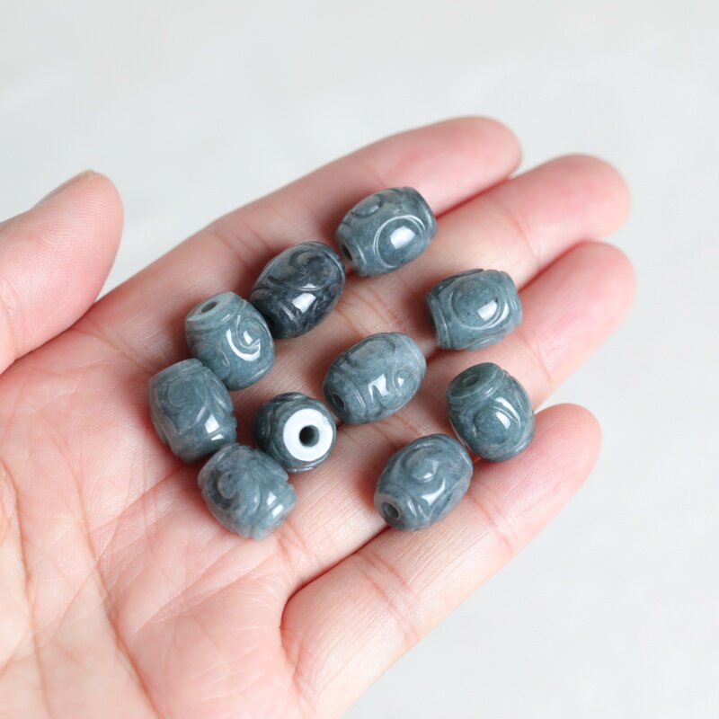 5PC Natural Blue Water Jade Ri - Women'S Accessories ulasan dan harga