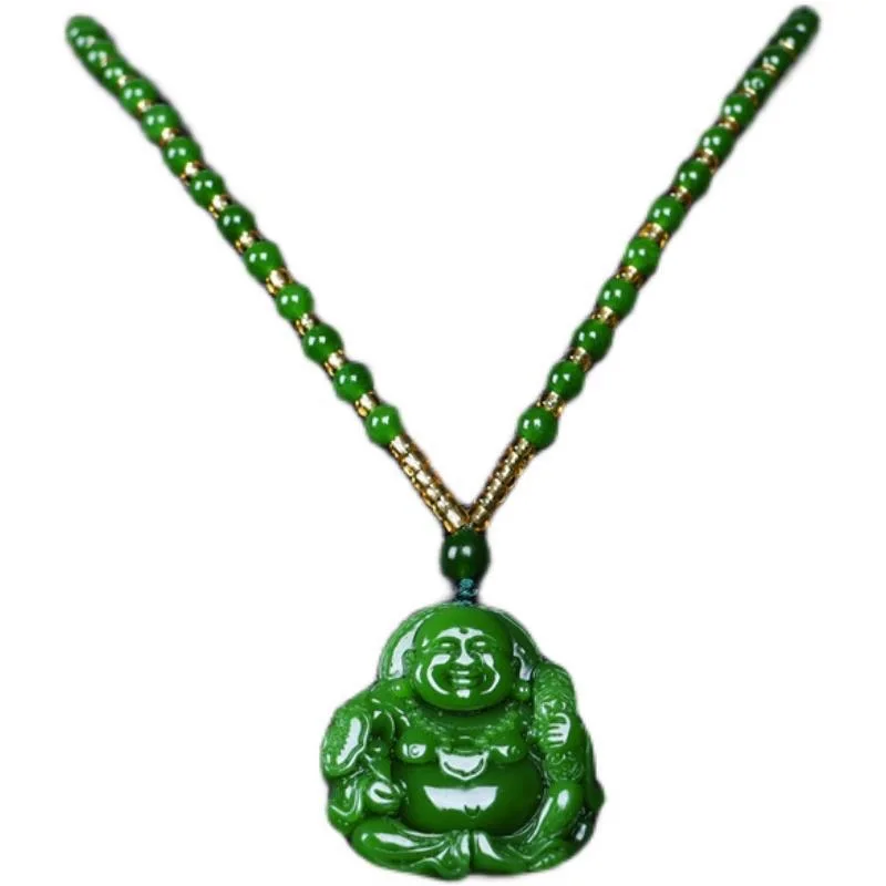 Chinese Green Jade Maitreya Bu - Women'S Accessories ulasan dan harga