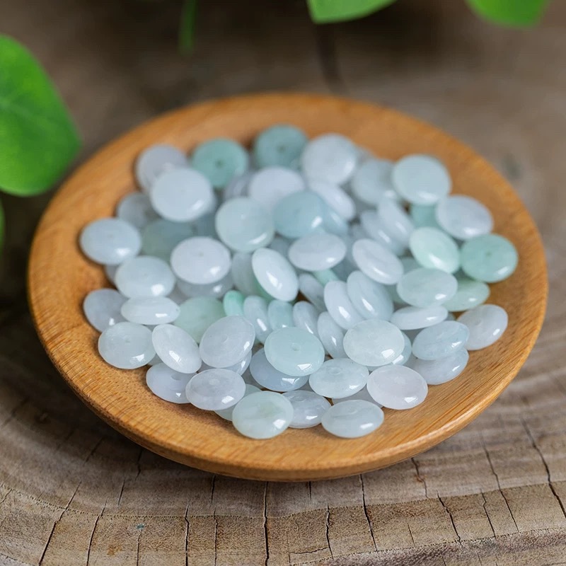 10pcs Natural Emerald White Ja - Women'S Accessories ulasan dan harga