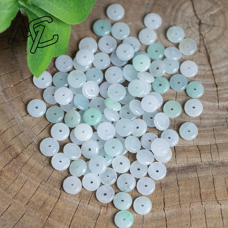10pcs Natural Emerald White Ja - Women'S Accessories ulasan dan harga