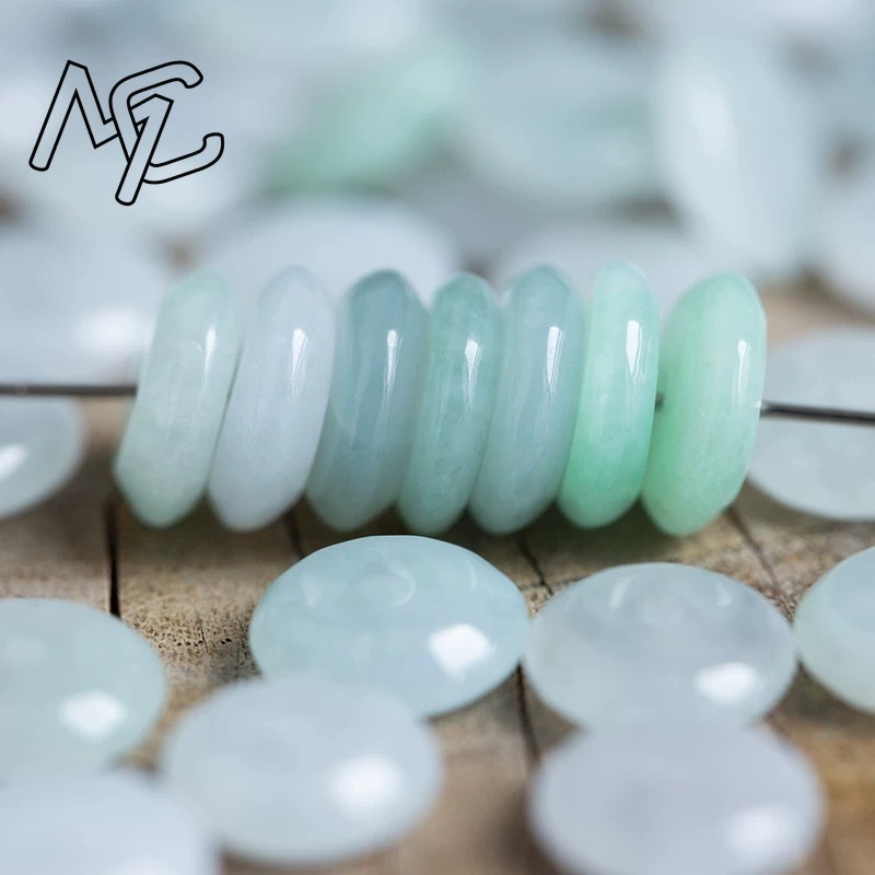10pcs Natural Emerald White Ja - Women'S Accessories ulasan dan harga