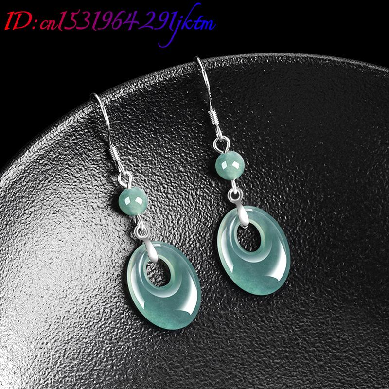 Myanmar Jadeite Ring Earrings  - Women'S Accessories ulasan dan harga