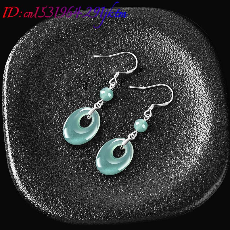 Myanmar Jadeite Ring Earrings  - Women'S Accessories ulasan dan harga
