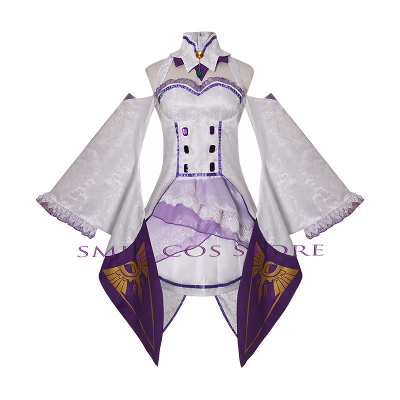 Emilia Cosplay Anime Re Zero K - Women Accessories Set ulasan dan harga