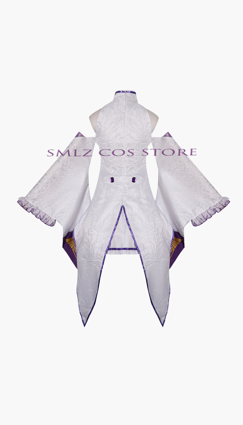 Emilia Cosplay Anime Re Zero K - Women Accessories Set ulasan dan harga