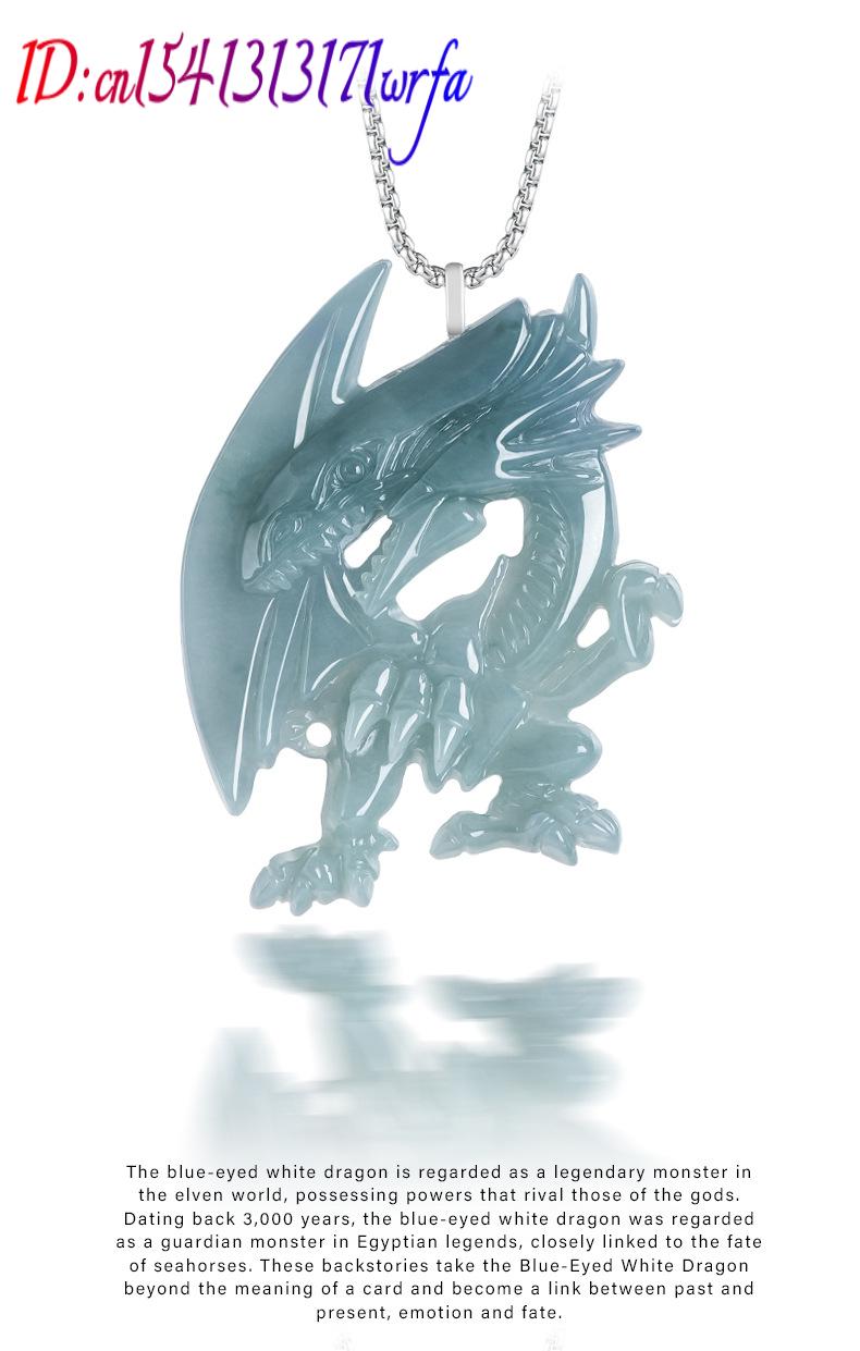 Blue Myanmar Jadeite Dragon Pe - Women'S Accessories ulasan dan harga