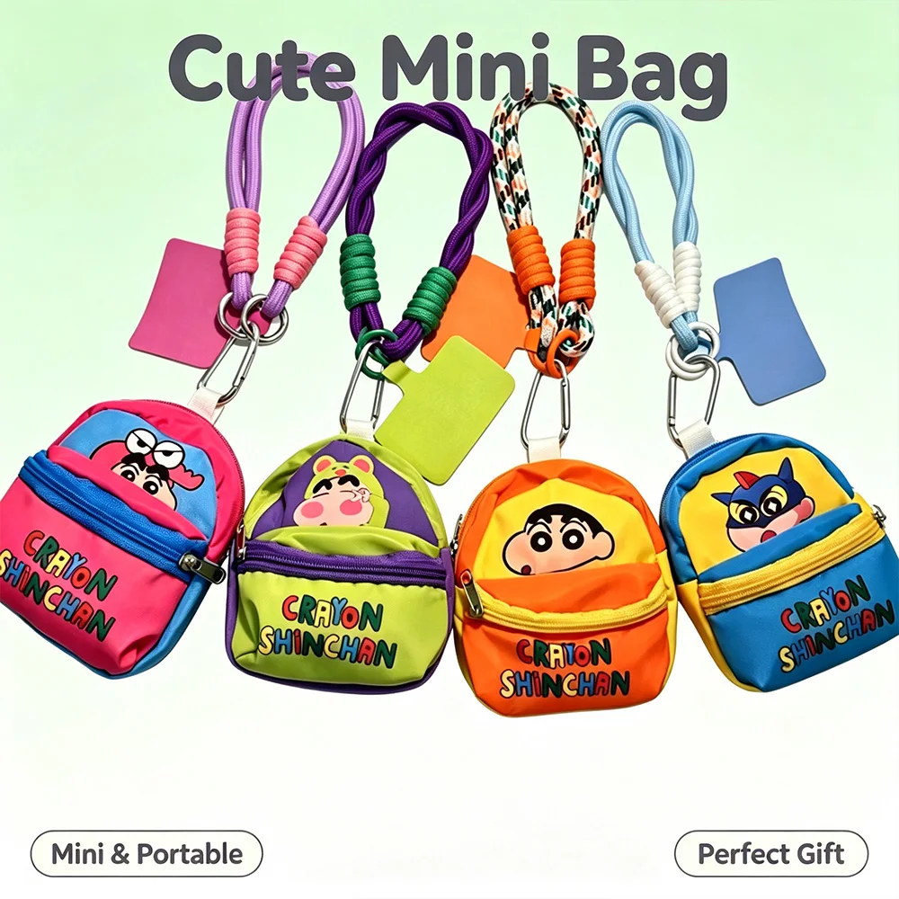 Crayon Shin-chan Mini Lanyard  - Women Accessories Holder ulasan dan harga