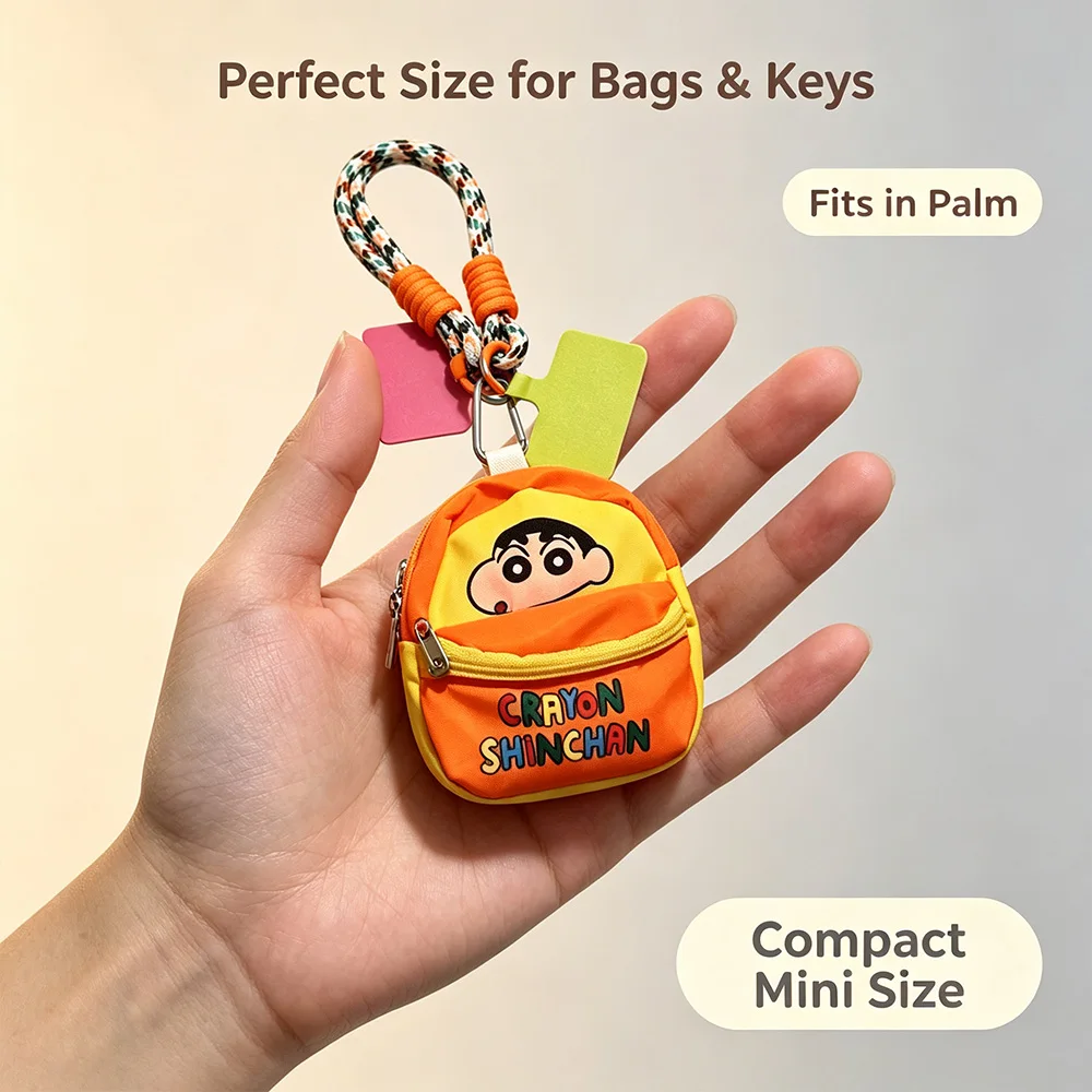 Crayon Shin-chan Mini Lanyard  - Women Accessories Holder ulasan dan harga