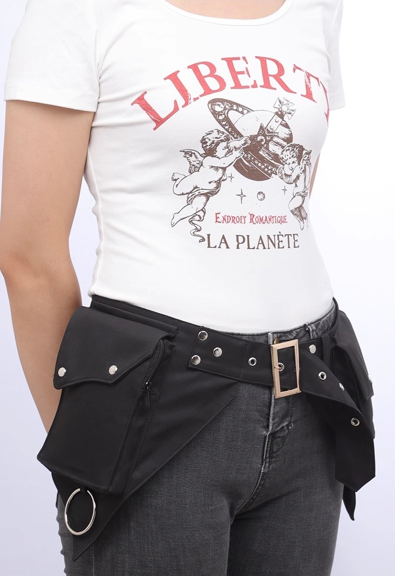 Women's Medieval Punk Waist Ba - Women Accessories Pack ulasan dan harga