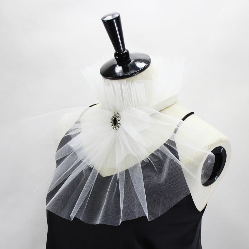 Vintage Court Style Stand Coll - Women'S Accessories ulasan dan harga