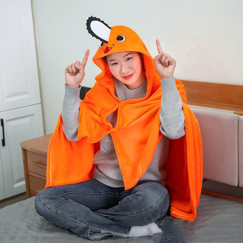 Kawaii Chainsaw Man Cosplay Po - Women'S Accessories Flannels ulasan dan harga