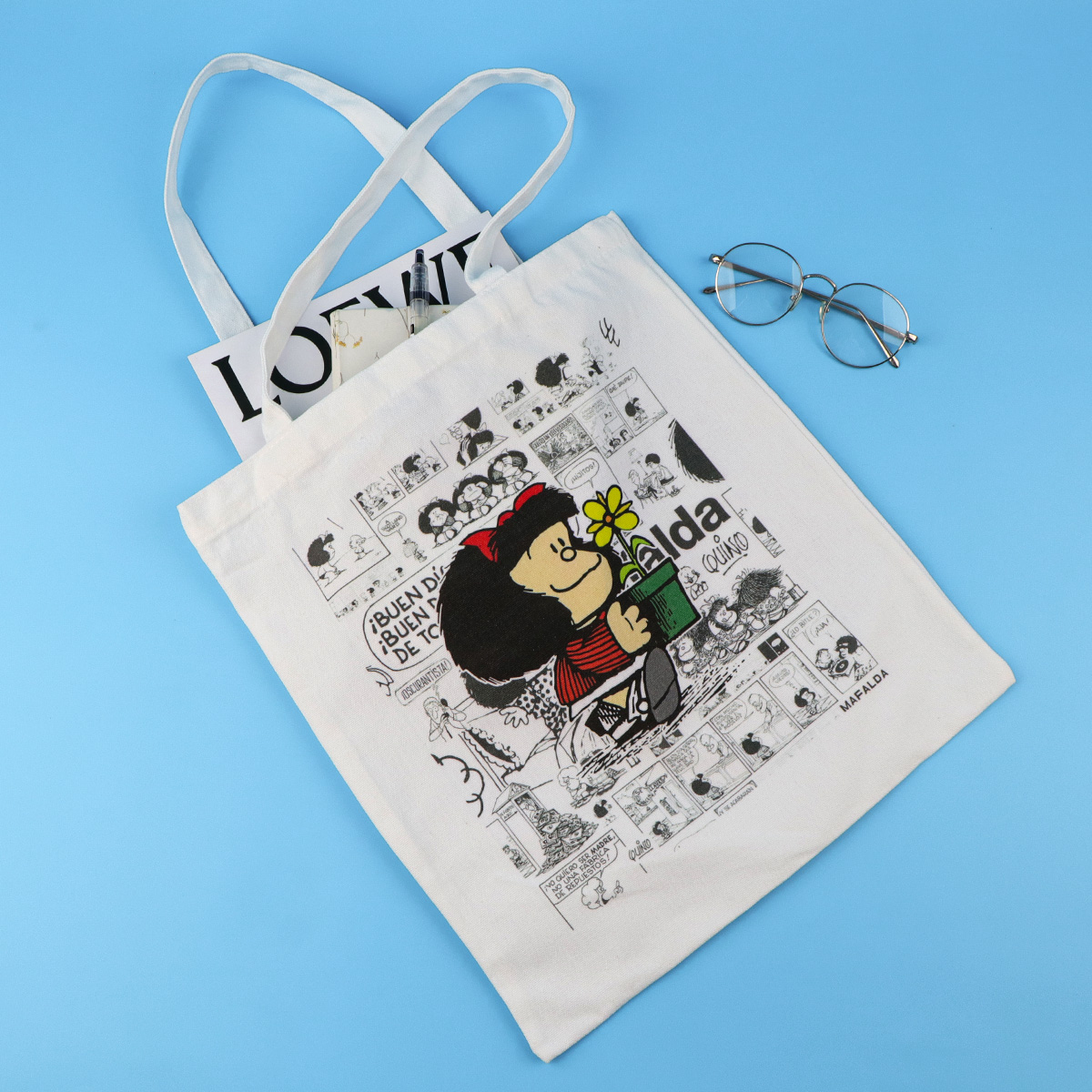 Fashion Canvas Tote Bag Women  - Women Accessories Pack ulasan dan harga