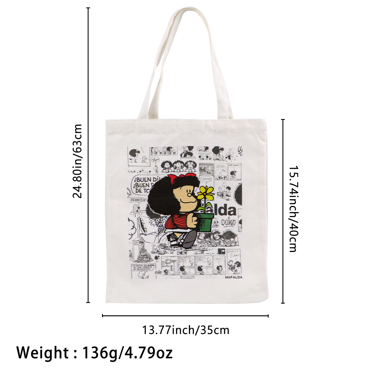 Fashion Canvas Tote Bag Women  - Women Accessories Pack ulasan dan harga