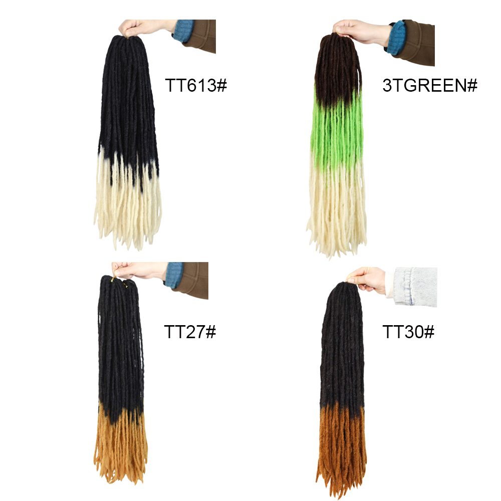 20 Inch Synthetic Faux Locs Ha - Women Accessories Pack ulasan dan harga