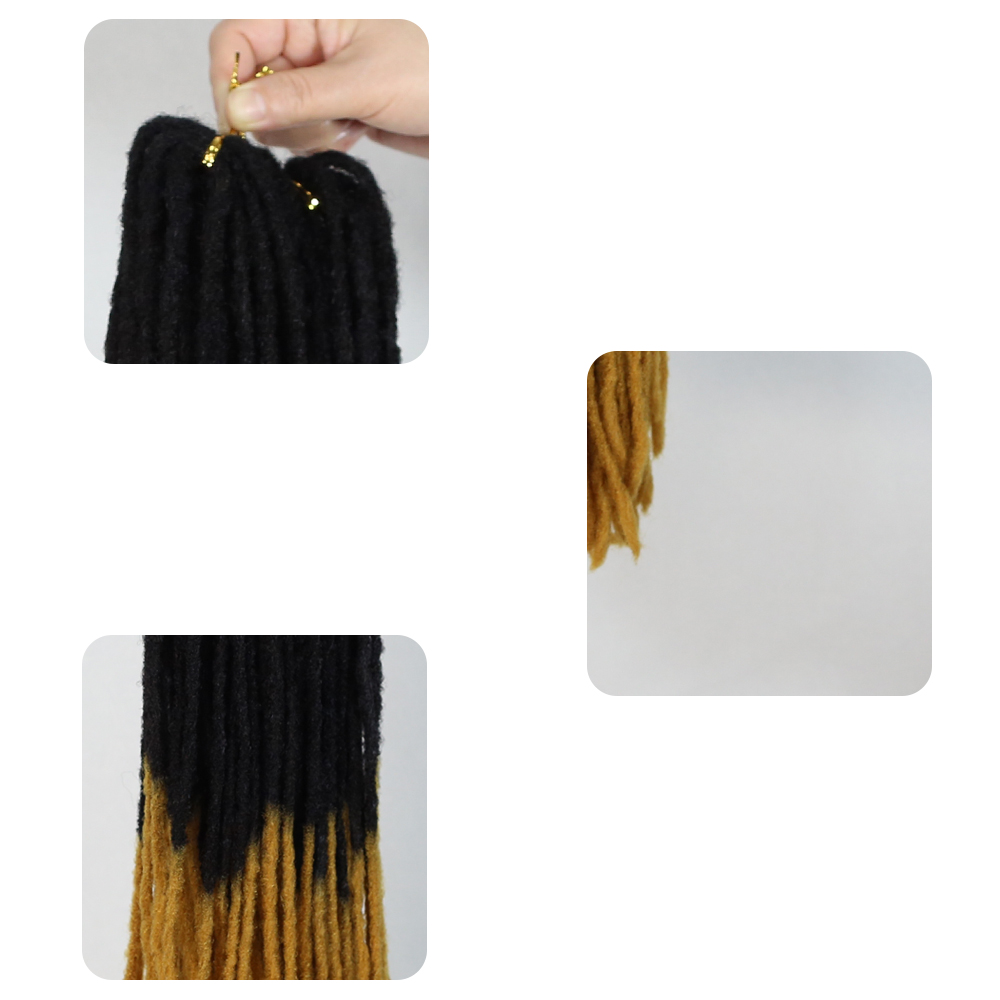 20 Inch Synthetic Faux Locs Ha - Women Accessories Pack ulasan dan harga