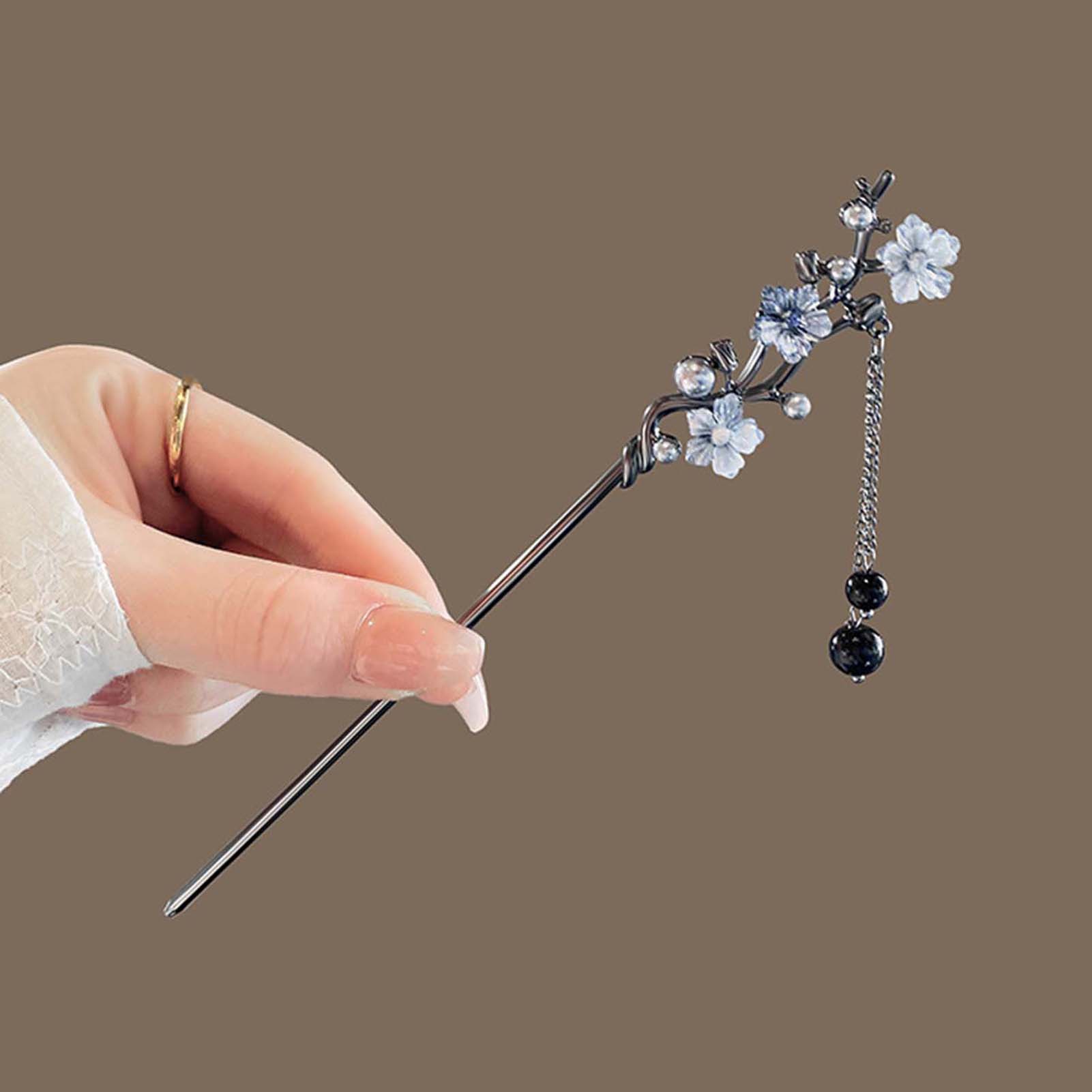 Chinese Style Hair Sticks Balc - Pearl Hair Pin ulasan dan harga