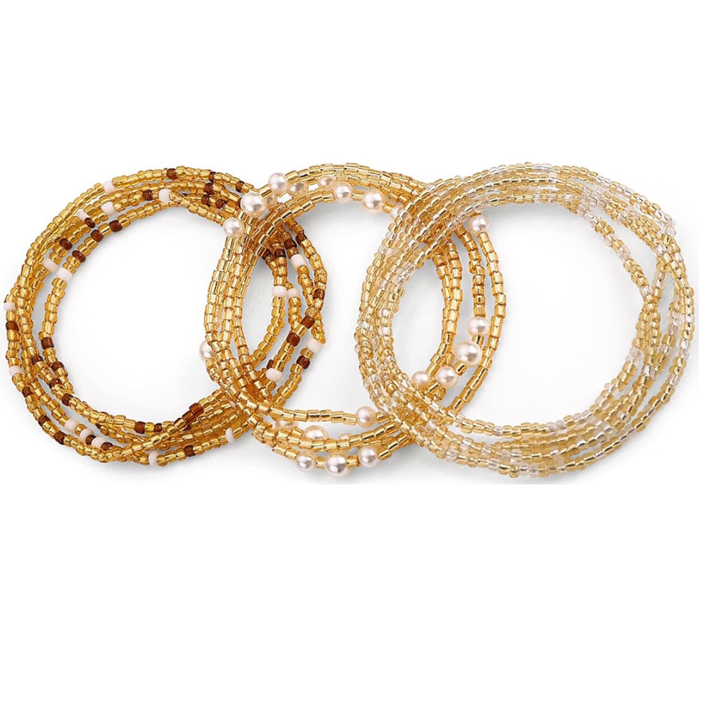 Waist Beads for Women Belly Be - Women'S African Accessories ulasan dan harga