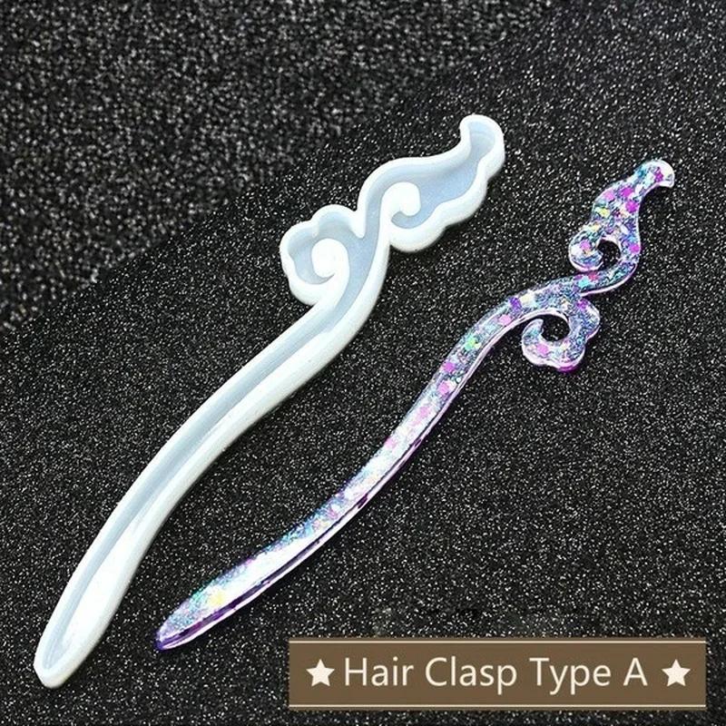 New Transparent Hairpin Silico - Pearl Hair Pin ulasan dan harga