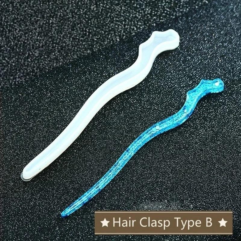 New Transparent Hairpin Silico - Pearl Hair Pin ulasan dan harga