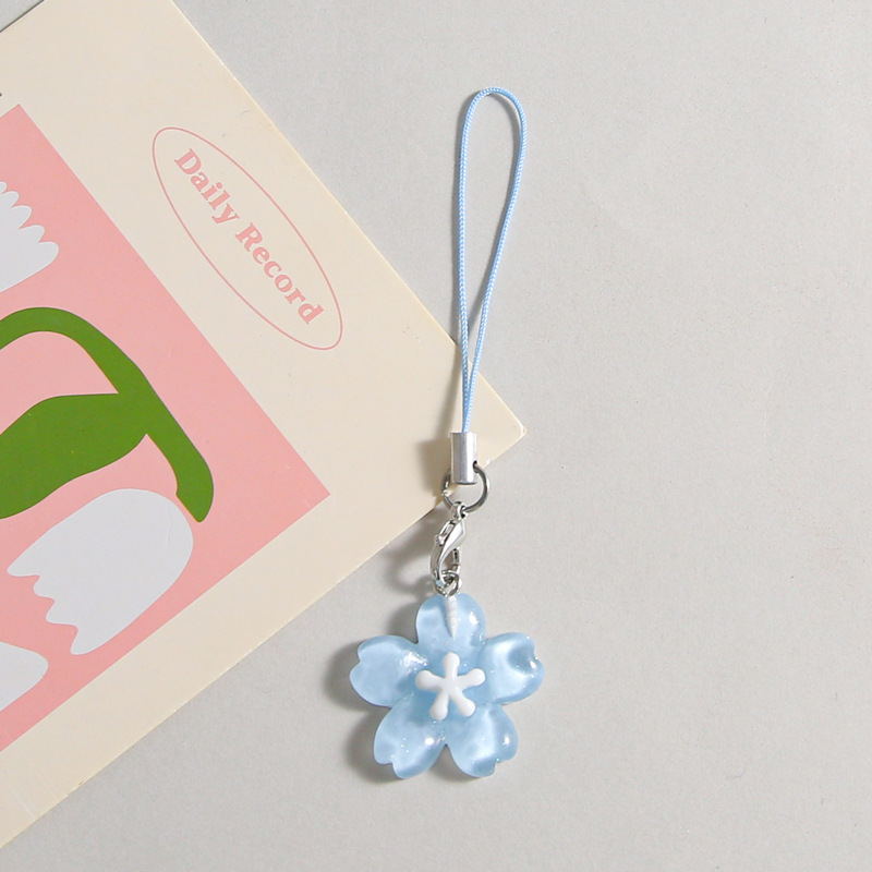 Colorful Resin Flower Phone Ch - Women Accessories Pack ulasan dan harga