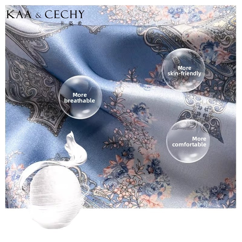 Baroque Floral 100% Mulberry S - Women Accessories Pack ulasan dan harga