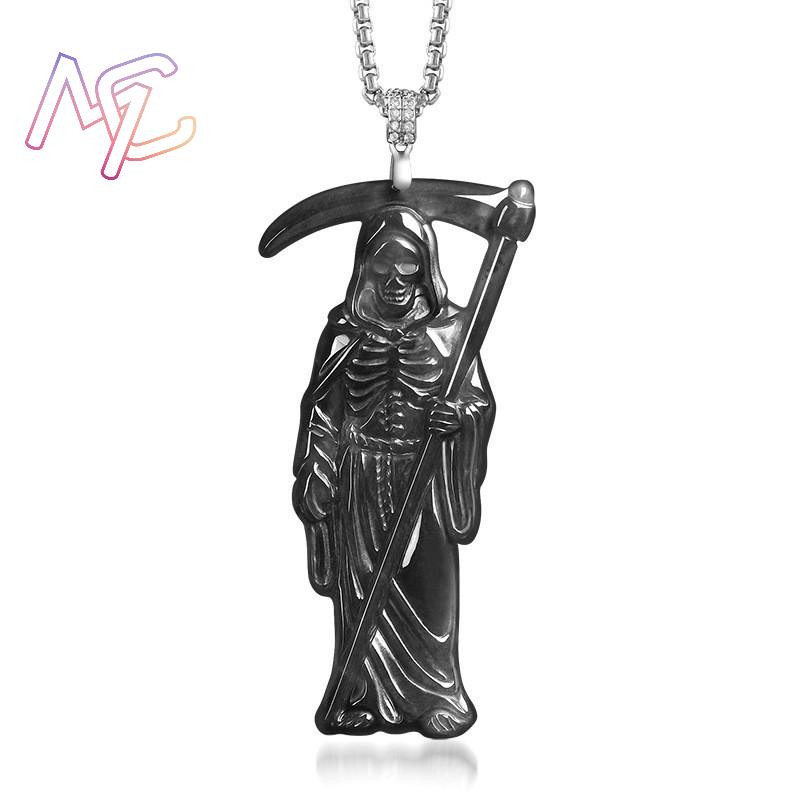 Myanmar Jadeite Grim Reaper Pe - Women'S Accessories ulasan dan harga